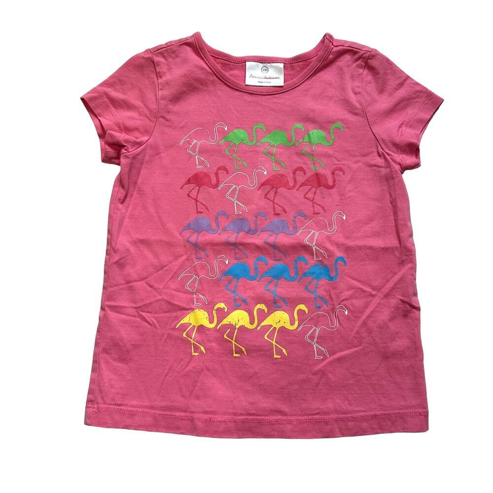 Hanna Andersson 100% Cotton Flamingo Top 100